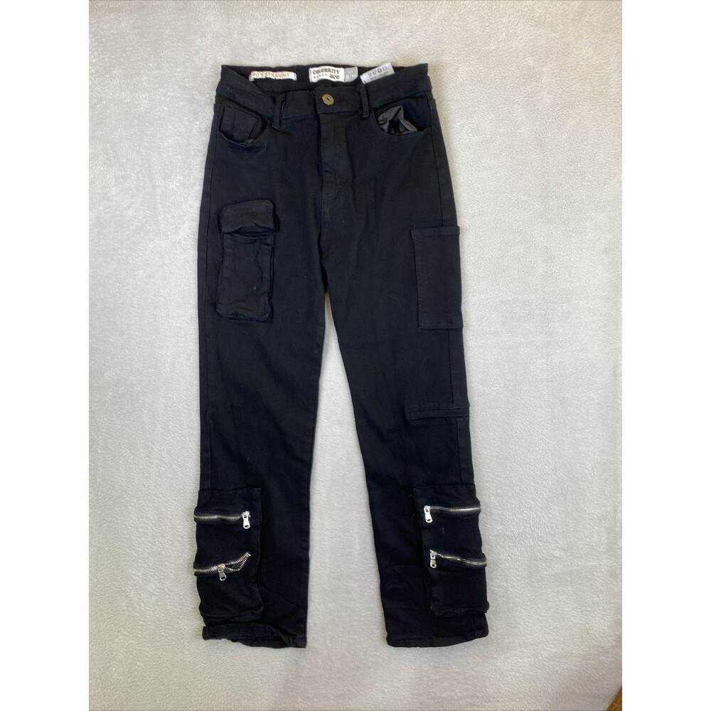 Celebrity Ace 90's straight Jeans Juniors 11/30 black grunge goth skateboard